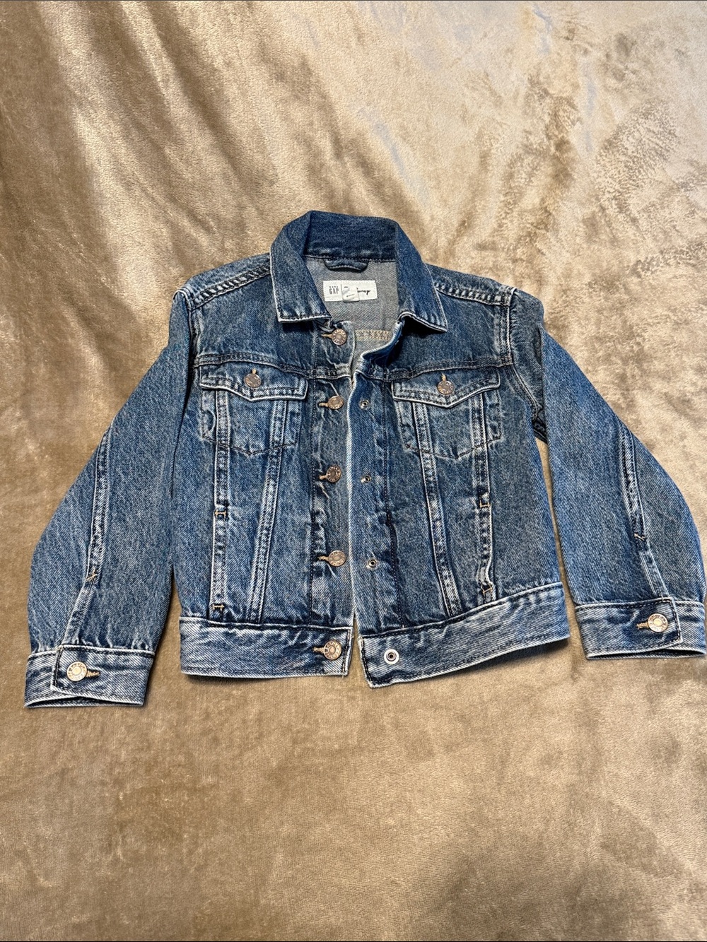 GAP Vintage-Inspired Indigo Denim Jacket 4T